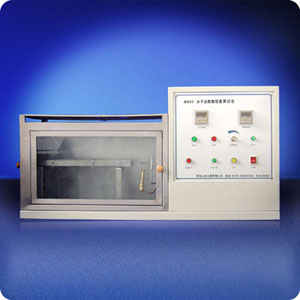 水平燃燒測試儀儀器用於各類紡織織物水平方向燃燒性能測定，並以火焰蔓延速率來表示