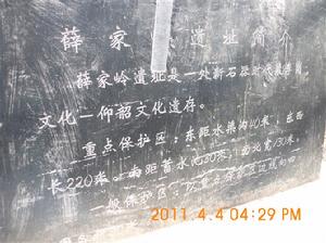 薛家嶺遺址 薛家嶺遺址