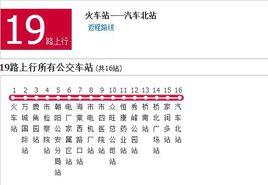 益陽公交19路 益陽公交19路