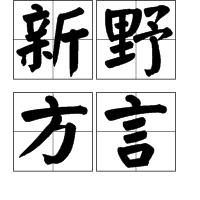 新野方言
