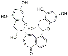 茶黃素的分子結構