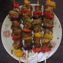 橙香蜜汁烤雞串 橙香蜜汁烤雞串