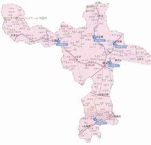 滿城區行政區劃圖