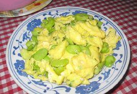 豆瓣炒雞蛋 豆瓣炒雞蛋