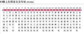 鄭州公交93路 鄭州公交93路