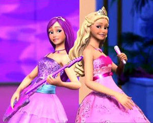 芭比公主與明星劇照