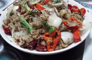 花色孜然羊肉 花色孜然羊肉