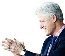 柯林頓佩戴天美時手錶