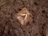 含有鑽石的金伯利岩
