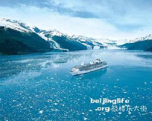 阿拉斯加的冰河灣
