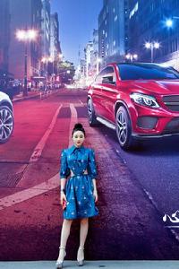 澤仁拉姆出席中國國際時裝周