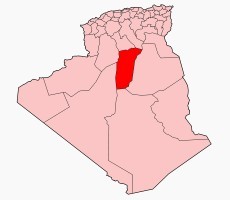 蓋爾達耶省位置圖