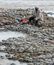 新疆和田玉母親河