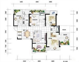 中信未來城戶型圖