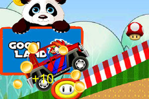 小遊戲《馬里奧開越野車》