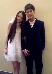 姜潮飾演的席城和郭碧婷飾演的南湘