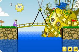 幫小怪過橋回家