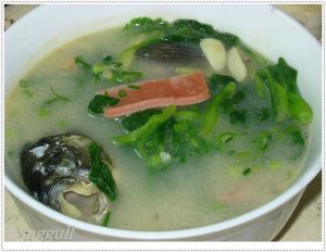 紫薇花火腿牡蠣湯 紫薇花火腿牡蠣湯