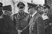 1940年10月24日會見希特勒
