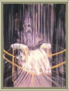 教皇英諾森十世肖像的習作