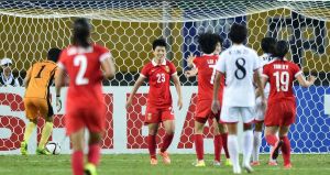 女足2-3朝鮮