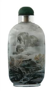 楊國英的內畫鼻煙壺