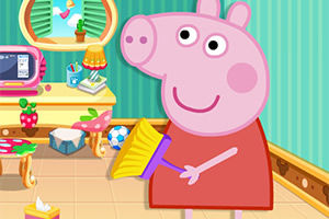 小豬佩奇打掃娃娃屋 小豬佩奇打掃娃娃屋