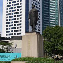 南京孫中山銅像