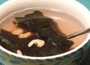 清湯紫菜燴猴頭蘑 清湯紫菜燴猴頭蘑