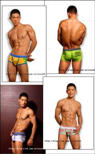 （圖）男模朱曉輝穿的是TOOT內衣