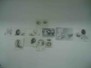 藝術素描作品展室