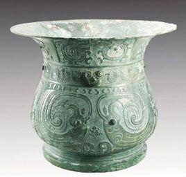 西周青銅鳳紋尊 西周青銅鳳紋尊