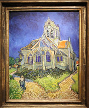 奧賽博物館館藏梵谷《阿爾的教堂》