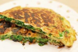 香煎韭菜餅 香煎韭菜餅