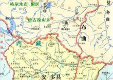 各拉丹冬峰在青海省唐古拉山鄉南部