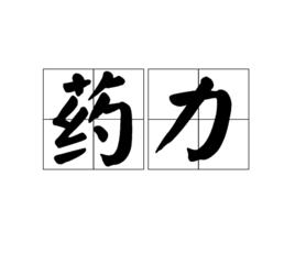 藥力 藥力