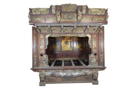 架子床[周口華威民俗文化博物苑文物]