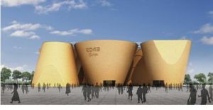 圖片說明：萬科館效果圖。