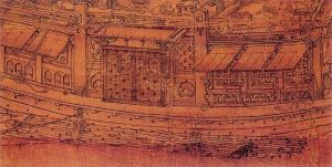 宋郭忠恕雪霽江行圖 宋郭忠恕雪霽江行圖