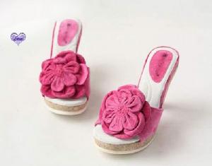 米田村2010新款休閒高跟涼鞋8823-2