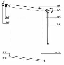 手動捲簾 手動捲簾