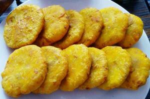 南瓜豆沙餅 南瓜豆沙餅