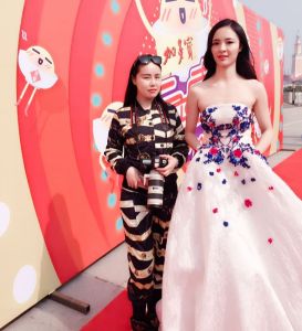 湖南衛視主持人李莎旻子合作