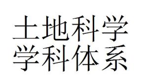 土地科學學科體系 土地科學學科體系