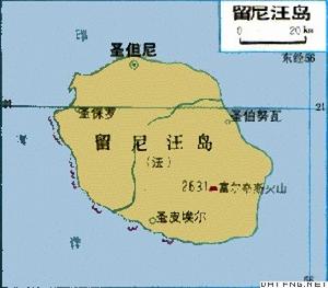 留尼旺島面積2512平方公里，是馬斯克林群島中面積最大的