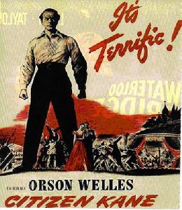 經典電影《公民凱恩》海報