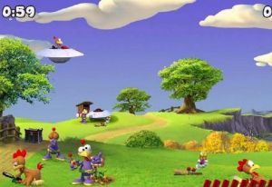 怪雞飛碟入侵 怪雞飛碟入侵