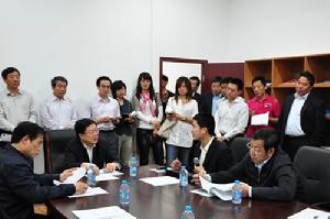 天津市市長黃興國親自指導招商網工作