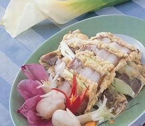 五花肉青蒜 五花肉青蒜