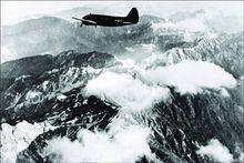 美軍飛機飛越喜馬拉雅
